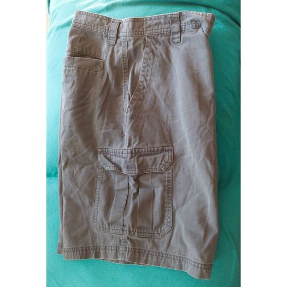 Columbia Men's Flat Front Cargo Shorts Dark Gray Size 38 Inseam 10" - Picture 1 of 5